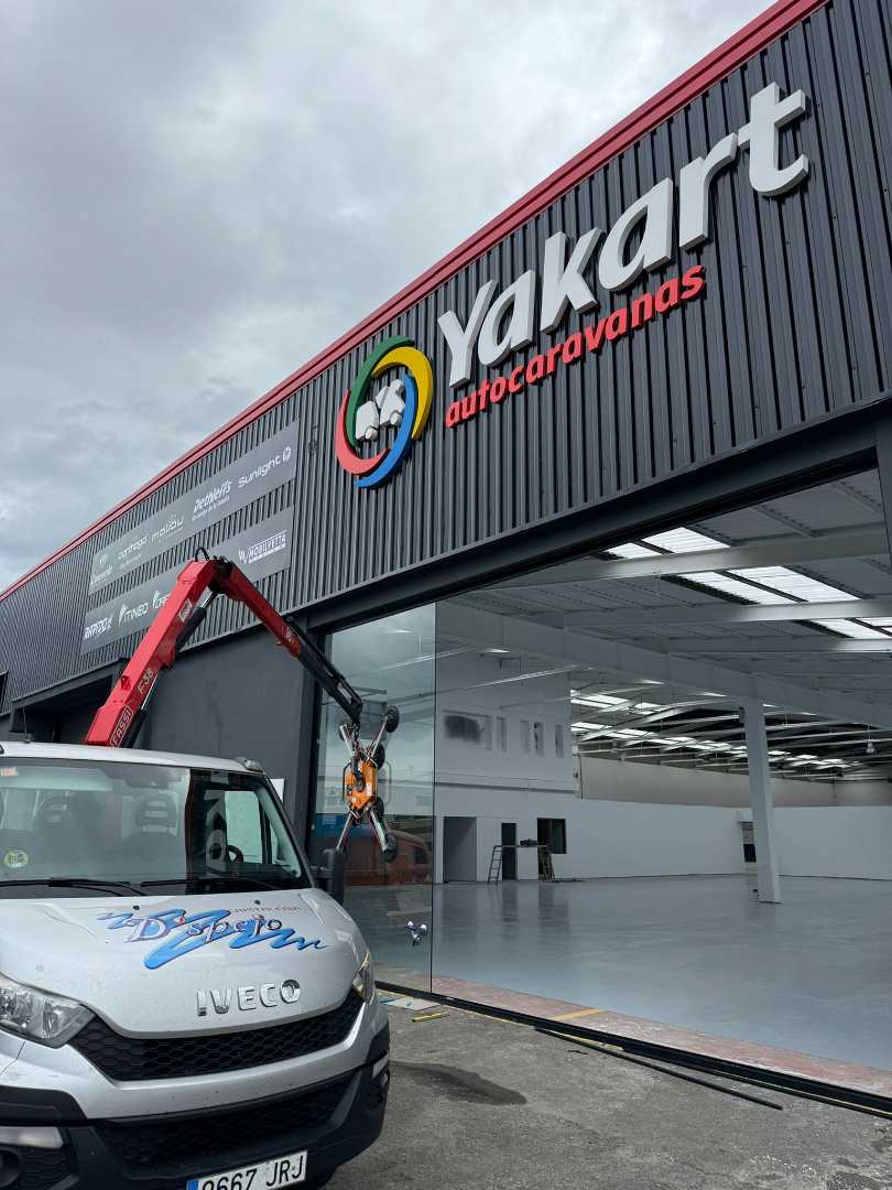 Instalación en circuito de karts