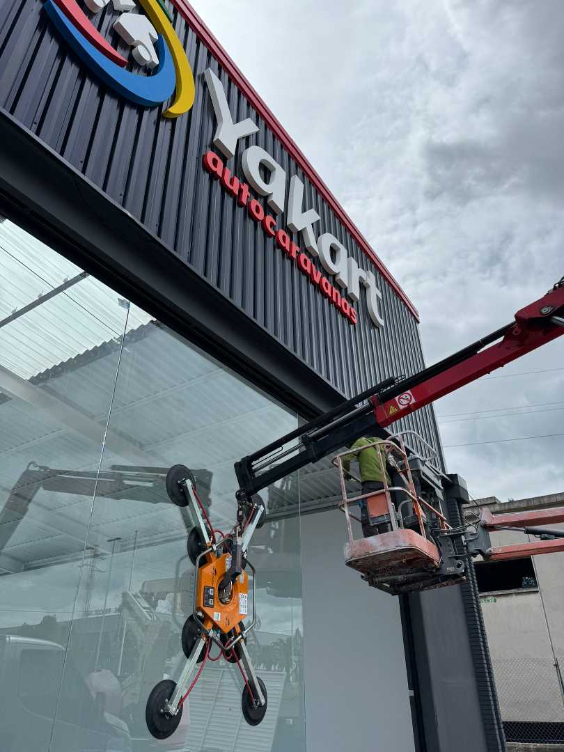 Instalación en circuito de karts