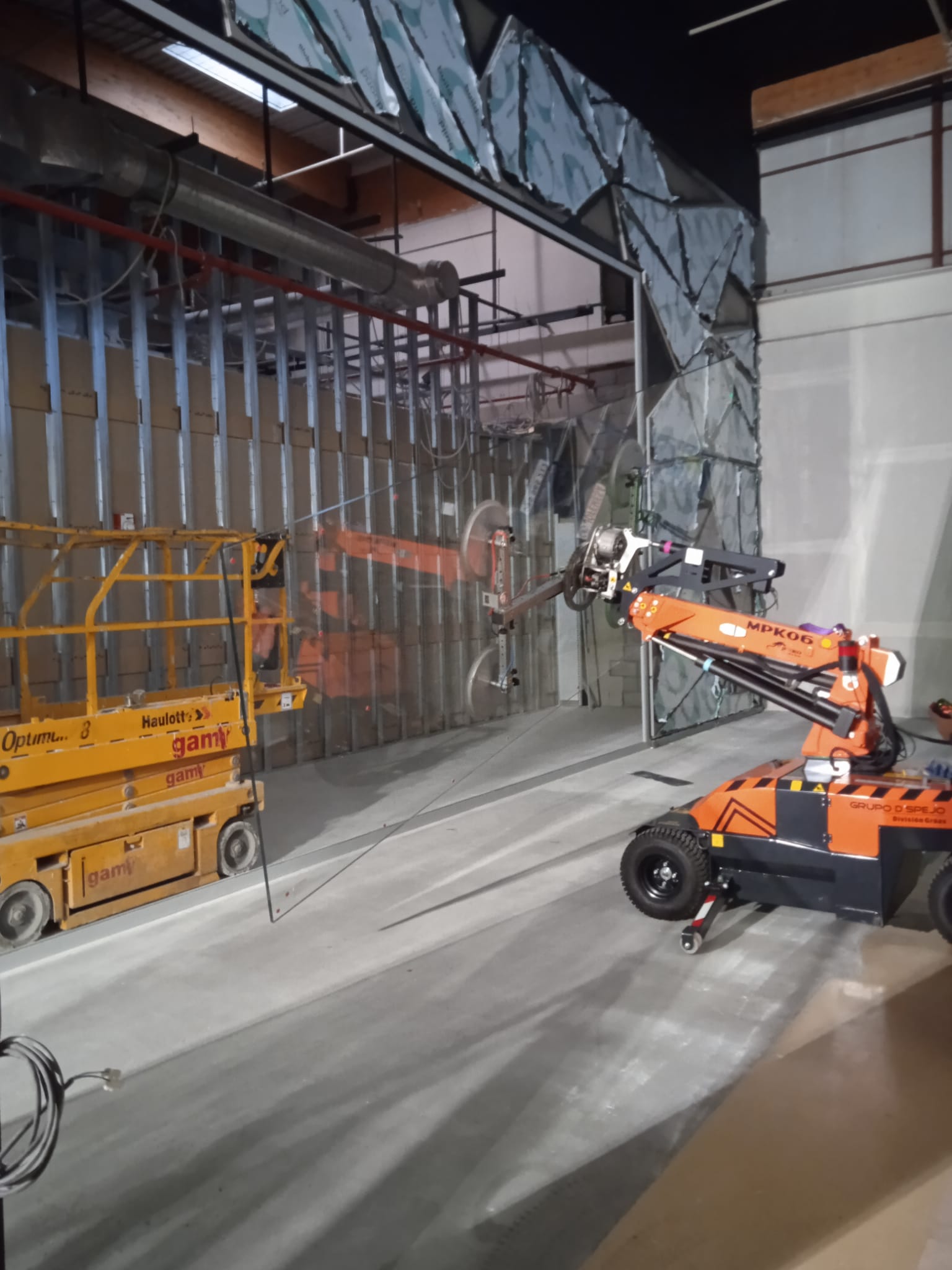 Instalación realizada por D'Spejo